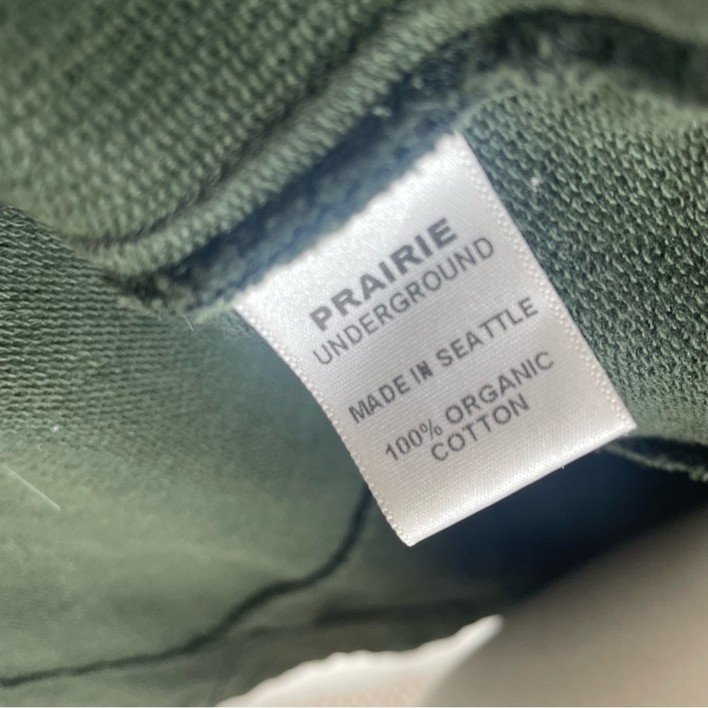 Olive Green Women's Zip Hoodie Sweatshirt - Picture 7 of 16